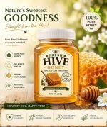 Fresh Hive Pure Honey – 1000g Raw & Unfiltered Natural Honey